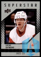 Lucas Raymond 2022-23 Upper Deck Series 1 Superstar Honor-Roll #HR-28 Detroit
